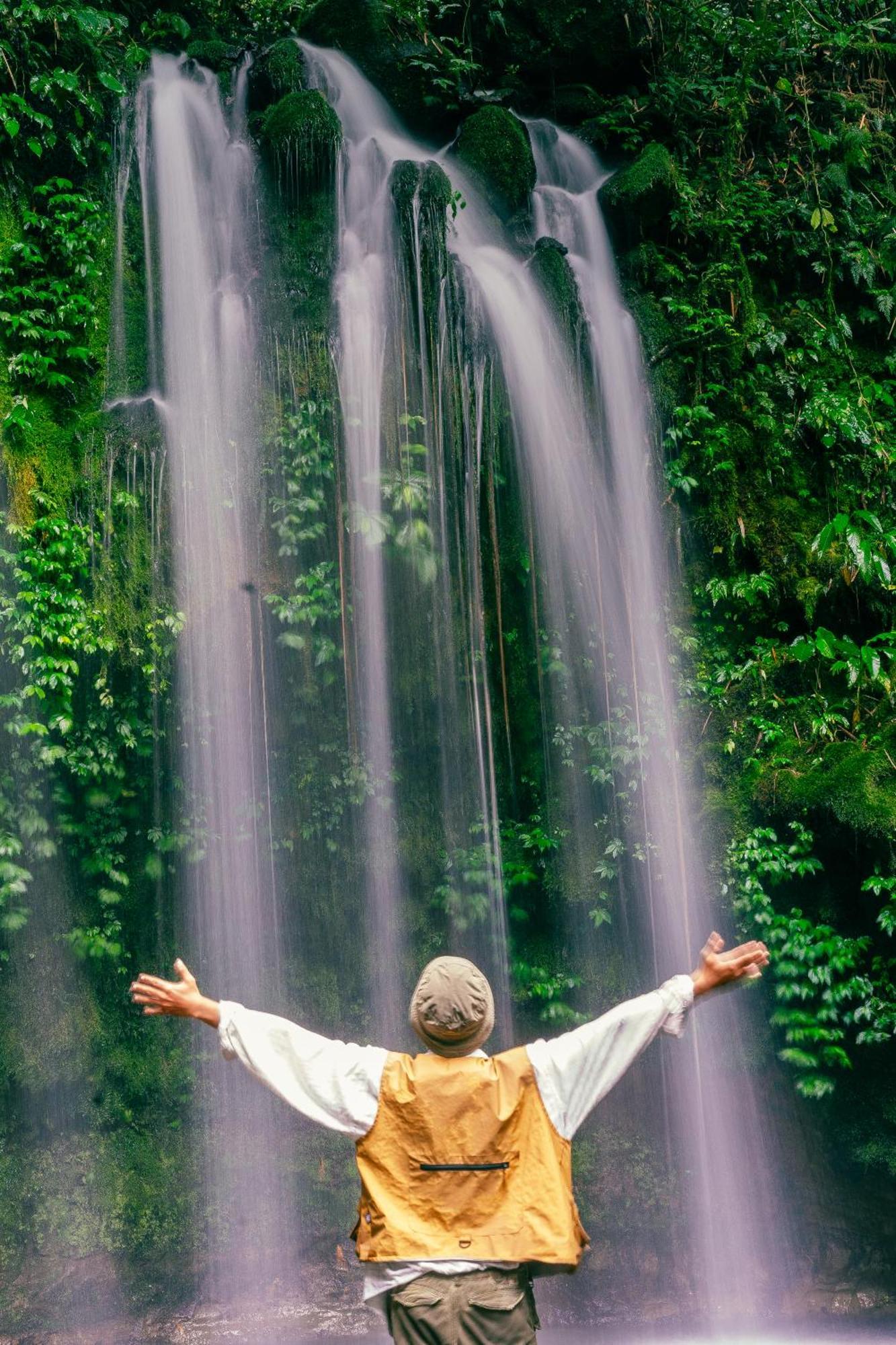 Santya Loka Lodge & Twin Waterfall Jatiluwih Exterior foto